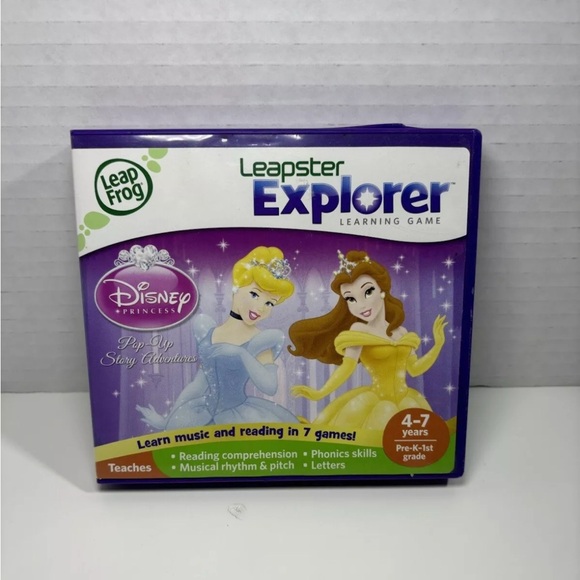 Disney‎ Princess Pop-Up Story Adventures (Leapster Explorer, 2011) tested - Picture 1 of 5
